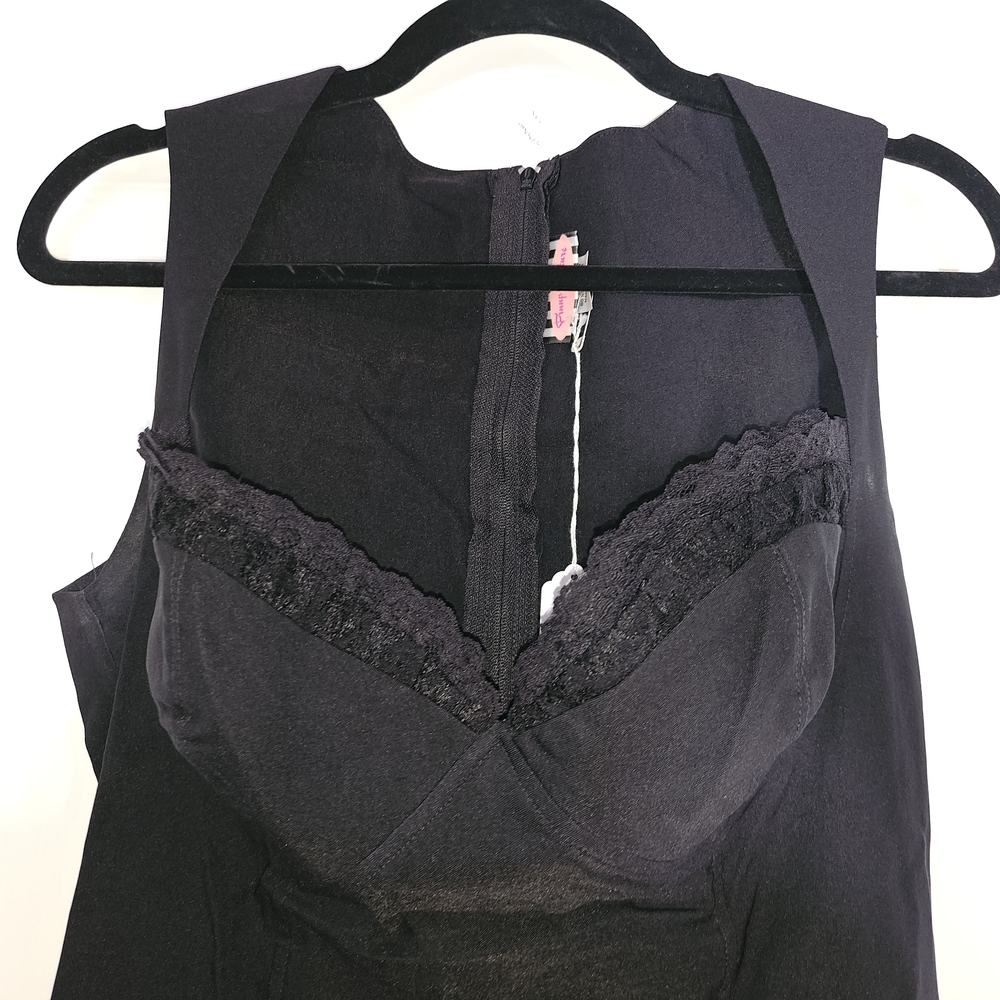 Pinup Couture Masuimi Max Black Lace Trim Bra Top Plus Size 2x